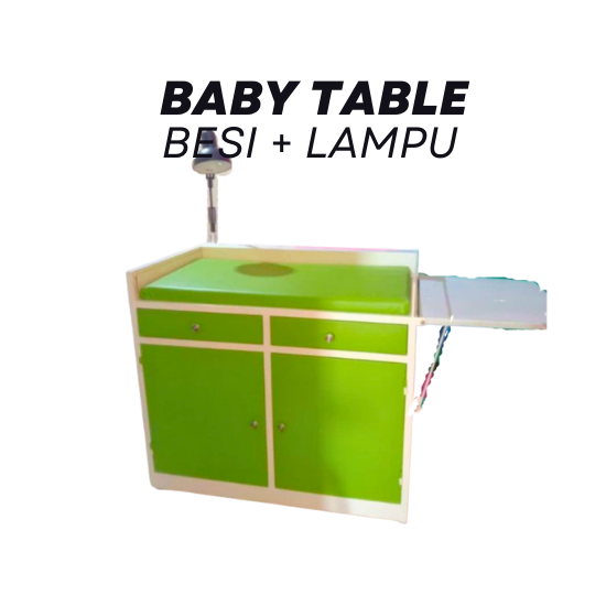 Meja Resusitasi bayi Besi (5)